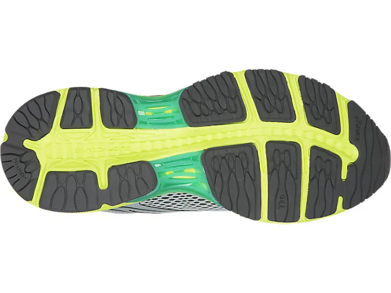 Asics Women's GEL-Cumulus 19 Grey/Yellow-6